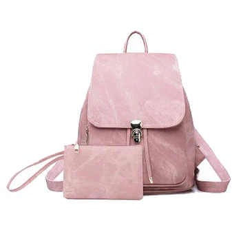 2 Pieces / Set Of Ladies Backpack Pu Leather Female Backpack Casual Girl School Backpack Travel Beam Pocket
2 Pieces / Set Of Ladies Backpack Pu Leather Female Backpack Casual Girl School Backpack Travel Beam Pocket