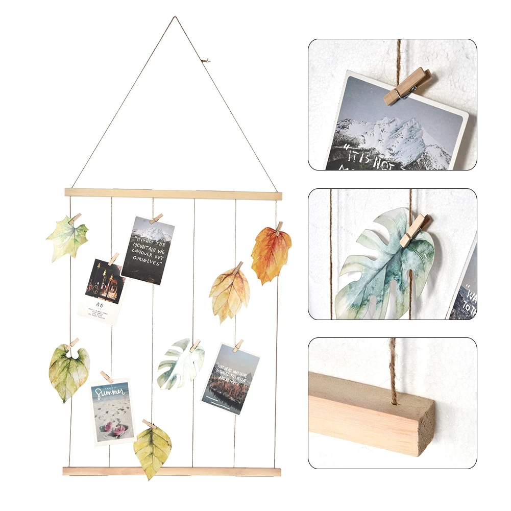 Hanging Photo Display,DIY Picture Photo Frame Holder for Wall Decor with Clips Twines
Hanging Photo Display,DIY Picture Photo Frame Holder for Wall Decor with Clips Twines
