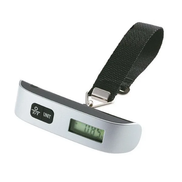 

New 110 lb/50 kg Portable Hand Held Hook Belt Electronic Scale Digital Travel Suitcase Luggage Hanging Scales Weighing Balance