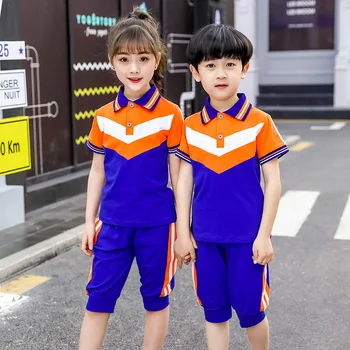 Children's clothing summer new student school uniform sports set short-sleeved shirt + pants 2-18 boy girl clothes
Children's clothing summer new student school uniform sports set short-sleeved shirt + pants 2-18 boy girl clothes