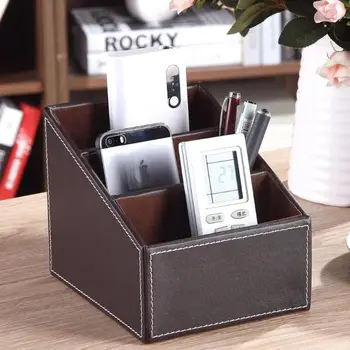 PU Leather Remote Control Holder Storage Box Desk Stationery Makeup Cosmetic Organizer Phone Holder Office Storage Box
PU Leather Remote Control Holder Storage Box Desk Stationery Makeup Cosmetic Organizer Phone Holder Office Storage Box