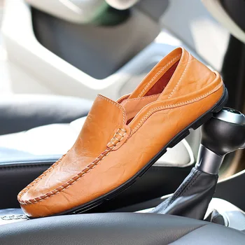 UPUPER Soft Leather Men's Loafers Shoes Summer Breathable Hollow Men's Shoes Fashion Men Slip On Breathable Casual Driving Shoes
UPUPER Soft Leather Men's Loafers Shoes Summer Breathable Hollow Men's Shoes Fashion Men Slip On Breathable Casual Driving Shoes