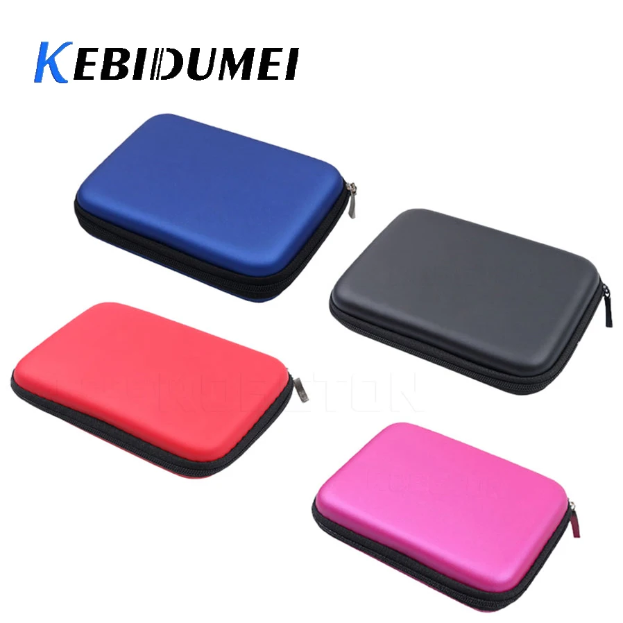 

KEBIDUMEI Hand Carry Case Cover 2.5 inch Power Bank USB external WD HDD Hard Disk Drive Protect Protector Bag Enclosure Case