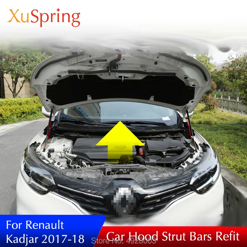 For 2017 2018 2019 Renault Kadjar Refit Front Hood Engine Cover Hydraulic Rod Strut Bars Spring Gas Shock Bracket Car Styling
For 2017 2018 2019 Renault Kadjar Refit Front Hood Engine Cover Hydraulic Rod Strut Bars Spring Gas Shock Bracket Car Styling