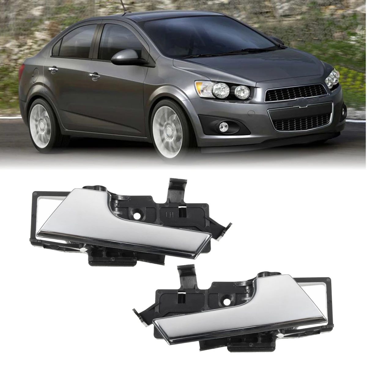 Right Side RH Interior Door Handle For Chevrolet /Aveo /Aveo5 /Pontiac G3 96462710
Right Side RH Interior Door Handle For Chevrolet /Aveo /Aveo5 /Pontiac G3 96462710