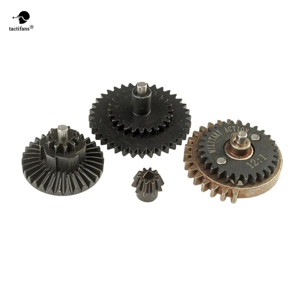 High Speed Bevel Spur Sector Motor Pinion Gears Set Drive Ratio 12:1 For Ver.2/3 AEG Gearboxes Hunting Paintball Accessories
High Speed Bevel Spur Sector Motor Pinion Gears Set Drive Ratio 12:1 For Ver.2/3 AEG Gearboxes Hunting Paintball Accessories