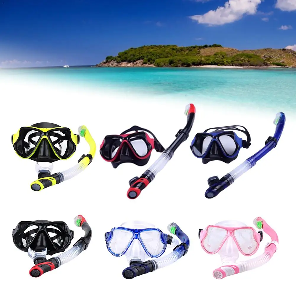 Snorkel Set Anti Fog Film Diving Mask Tempered Glass Goggle Dry Top Snorkel for Swimming Snorkeling
Snorkel Set Anti Fog Film Diving Mask Tempered Glass Goggle Dry Top Snorkel for Swimming Snorkeling