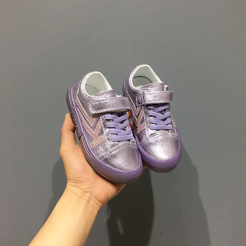 2019 Spring Autumn Children's Glitter Shoes Microfaber Leather Little Girls Pink Flast Shoes Kid Pruple Casual Shoes Kid Sneaker
2019 Spring Autumn Children's Glitter Shoes Microfaber Leather Little Girls Pink Flast Shoes Kid Pruple Casual Shoes Kid Sneaker