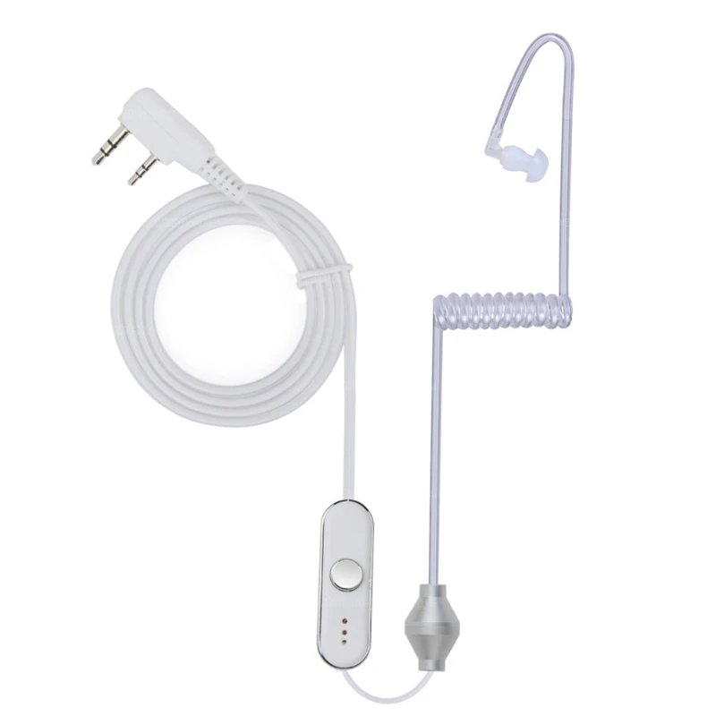 New Earphone Mic Acoustic Tube Earpiece 2.5mm Stereo 2Pin Acoustic Tube PTT MIC Earphone for Baofeng For Kenwood
New Earphone Mic Acoustic Tube Earpiece 2.5mm Stereo 2Pin Acoustic Tube PTT MIC Earphone for Baofeng For Kenwood