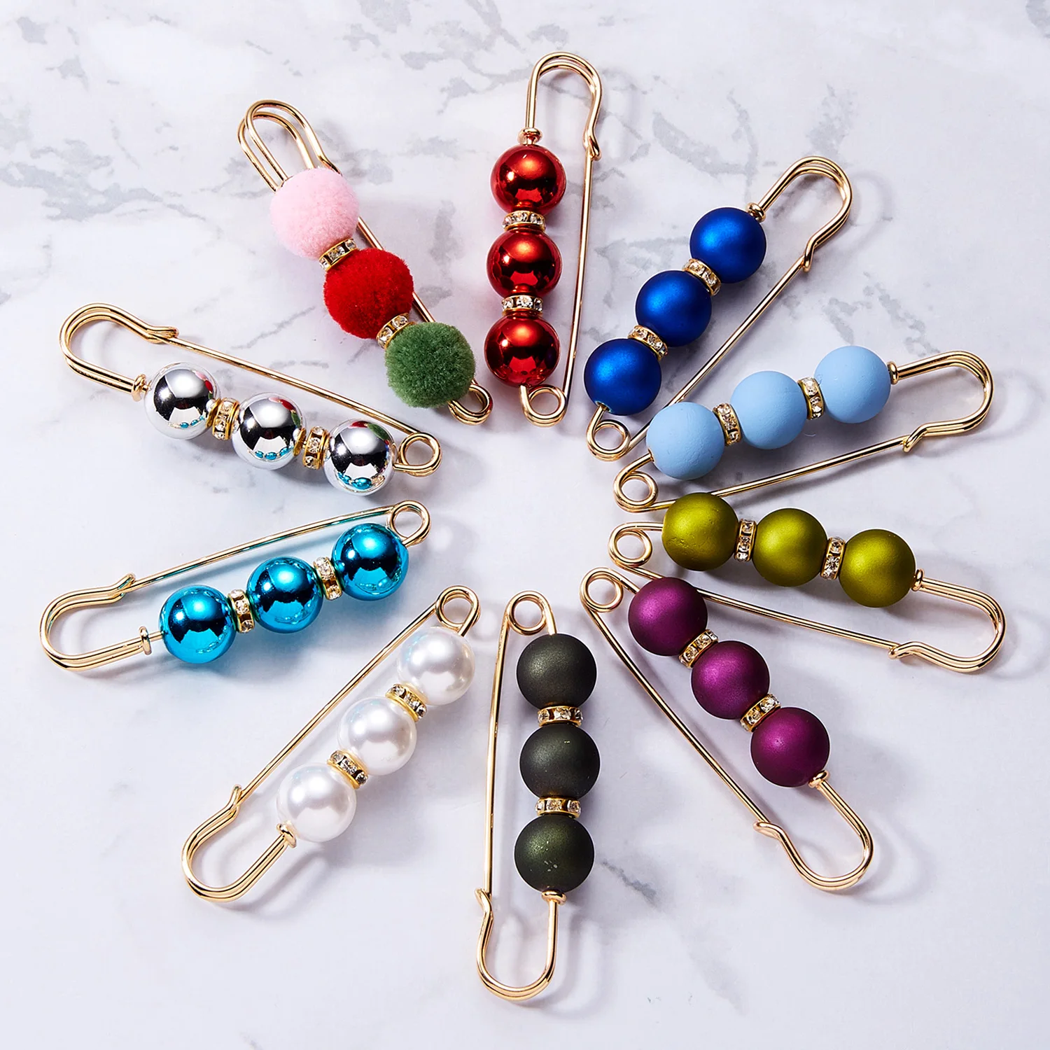 RINHOO Hot Sale 1Pc Imitation Pearl Circle Brooch PU Button Women Zircon Fashion Brooches Colourful
RINHOO Hot Sale 1Pc Imitation Pearl Circle Brooch PU Button Women Zircon Fashion Brooches Colourful