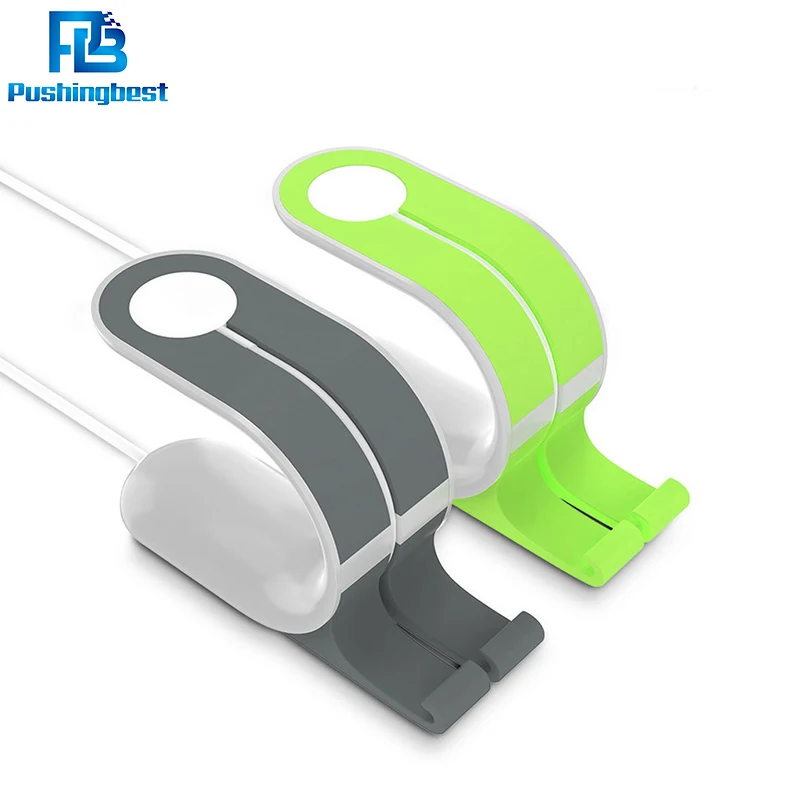 Pushingbest High Quality Multifunction Base Watch Mobile Phone Desk Holders for iPhone iPad iWatch | Мобильные телефоны и