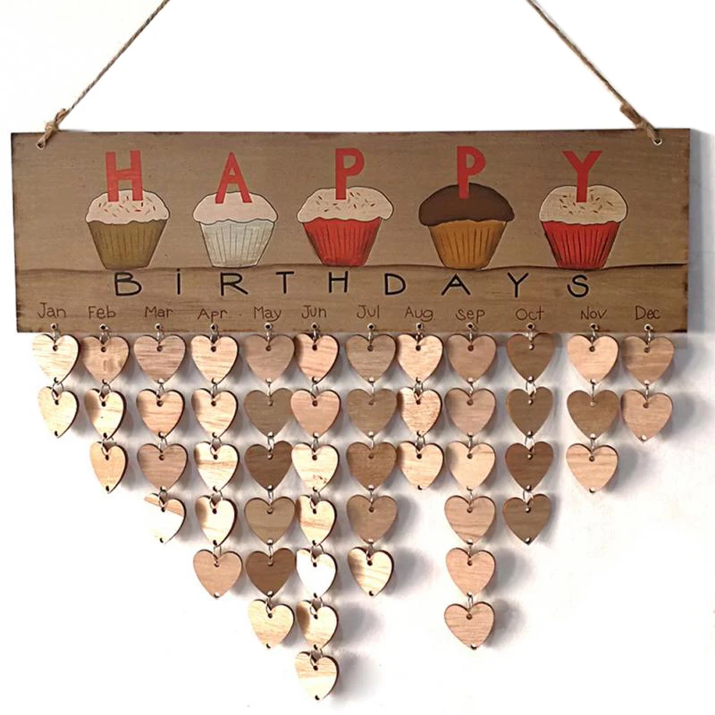 Diy Wall Calendar Cake Happy Birthday Printed Wooden Calendar Sign Special Dates Reminder Board Home Hanging Decor Gifts
Diy Wall Calendar Cake Happy Birthday Printed Wooden Calendar Sign Special Dates Reminder Board Home Hanging Decor Gifts