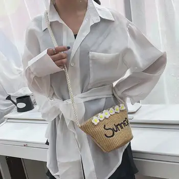 Summer Straw Messenger Bags Woven Beach Crossbody Women Shoulder Handbags for Ladies Travel Purse Shopping Totes 2019 Hot Sell
Summer Straw Messenger Bags Woven Beach Crossbody Women Shoulder Handbags for Ladies Travel Purse Shopping Totes 2019 Hot Sell