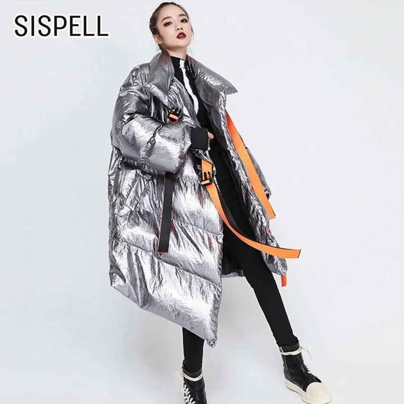 SISPELL 2019 Women's Winter Down Jackets Stand Collar Long Sleeve Asymmetric Hem Ribbons Jacket Female Fashion Clothes Tide
SISPELL 2019 Women's Winter Down Jackets Stand Collar Long Sleeve Asymmetric Hem Ribbons Jacket Female Fashion Clothes Tide