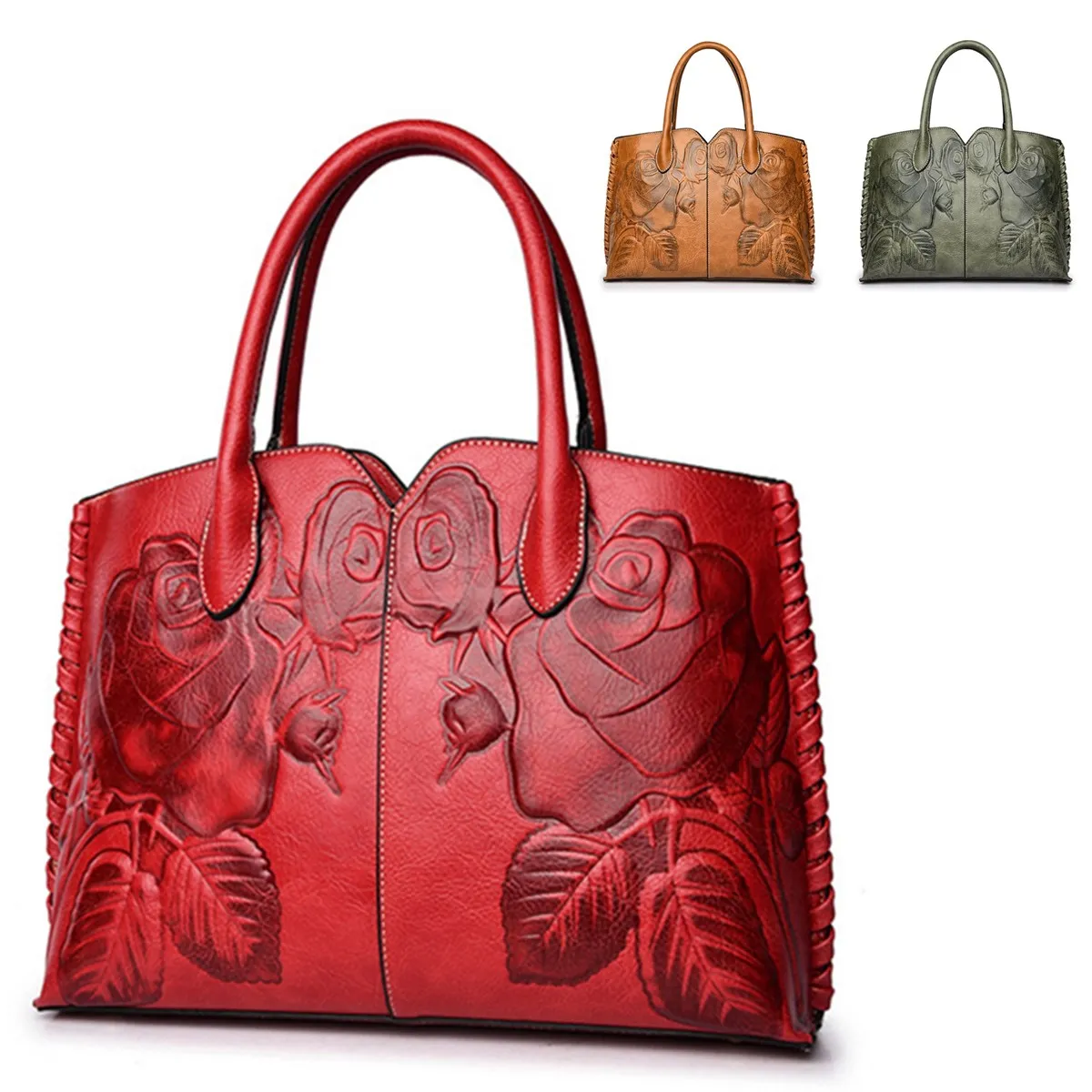 Retro PU Leather Women Handbag Embossed Peony Chinese Style Large Capacity Crossbody Bag Shoulder Messenger Bag Bolsa Feminina
Retro PU Leather Women Handbag Embossed Peony Chinese Style Large Capacity Crossbody Bag Shoulder Messenger Bag Bolsa Feminina