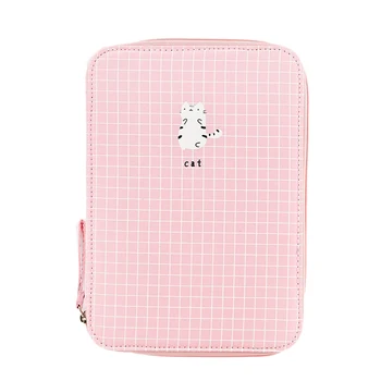 Cute Check Pencil Bag Large Capacity Colorful Pen Case Multifunction Cosmetic Makeup Bag Nylon Super Lovely Box(cat)
Cute Check Pencil Bag Large Capacity Colorful Pen Case Multifunction Cosmetic Makeup Bag Nylon Super Lovely Box(cat)