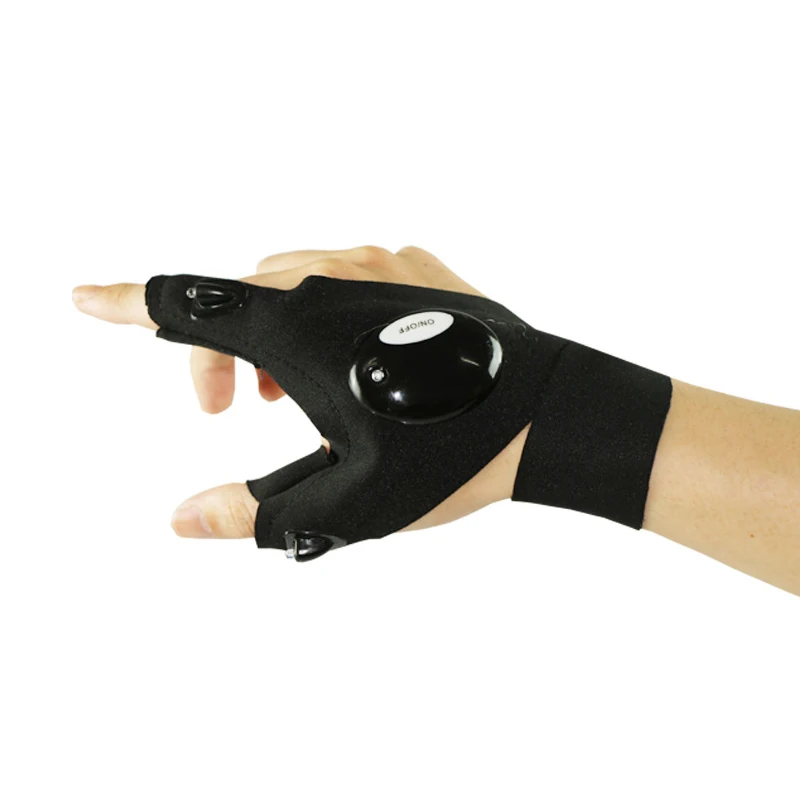 Outdoor Fishing Magic Strap Fingerless Glove LED Flashlight Torch Cover Survival Camping Hiking Rescue Tool
Outdoor Fishing Magic Strap Fingerless Glove LED Flashlight Torch Cover Survival Camping Hiking Rescue Tool