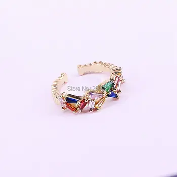 8Pcs Fashion New Arrived Rainbow cubic Zircon band Ring for Women Gold CZ Crystal Coloful ring jewelry
8Pcs Fashion New Arrived Rainbow cubic Zircon band Ring for Women Gold CZ Crystal Coloful ring jewelry
