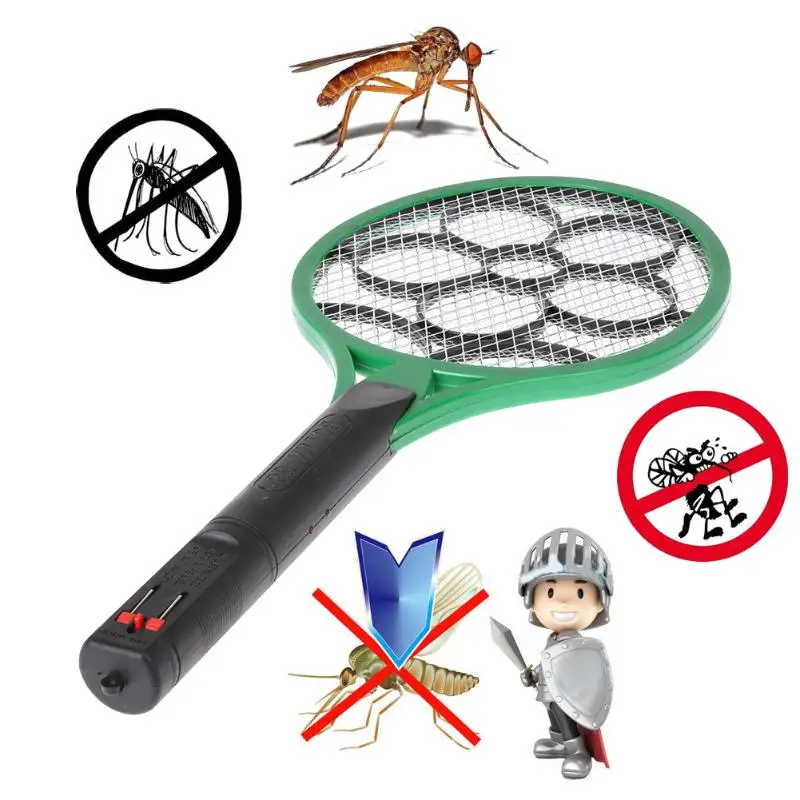 1PC Electric Mosquito Swatter Anti Mosquito Fly Repellent Bug Insect Repeller Reject Killers Pest Reject Racket Trap Home Tool
1PC Electric Mosquito Swatter Anti Mosquito Fly Repellent Bug Insect Repeller Reject Killers Pest Reject Racket Trap Home Tool