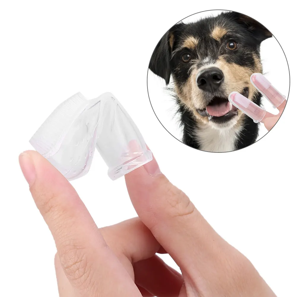 New 10Pcs/Set Soft Pet Finger Toothbrush Pet Dog Oral Dental Cleaning Teeth Care Brush Cat dog toothbrush For Pet Supplies
New 10Pcs/Set Soft Pet Finger Toothbrush Pet Dog Oral Dental Cleaning Teeth Care Brush Cat dog toothbrush For Pet Supplies