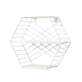 Floating Shelf Wall Mounted Iron Wire Hexagon Plant Flower Storage Shelves Display Racks Perfect For Bedroom Living Room Office
Floating Shelf Wall Mounted Iron Wire Hexagon Plant Flower Storage Shelves Display Racks Perfect For Bedroom Living Room Office