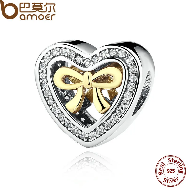 Original 925 Sterling Silver Openwork Heart Charms Fit Bracelet Diy Jewelry Accessories With Bow Pas300 BAMOER
Original 925 Sterling Silver Openwork Heart Charms Fit Bracelet Diy Jewelry Accessories With Bow Pas300 BAMOER