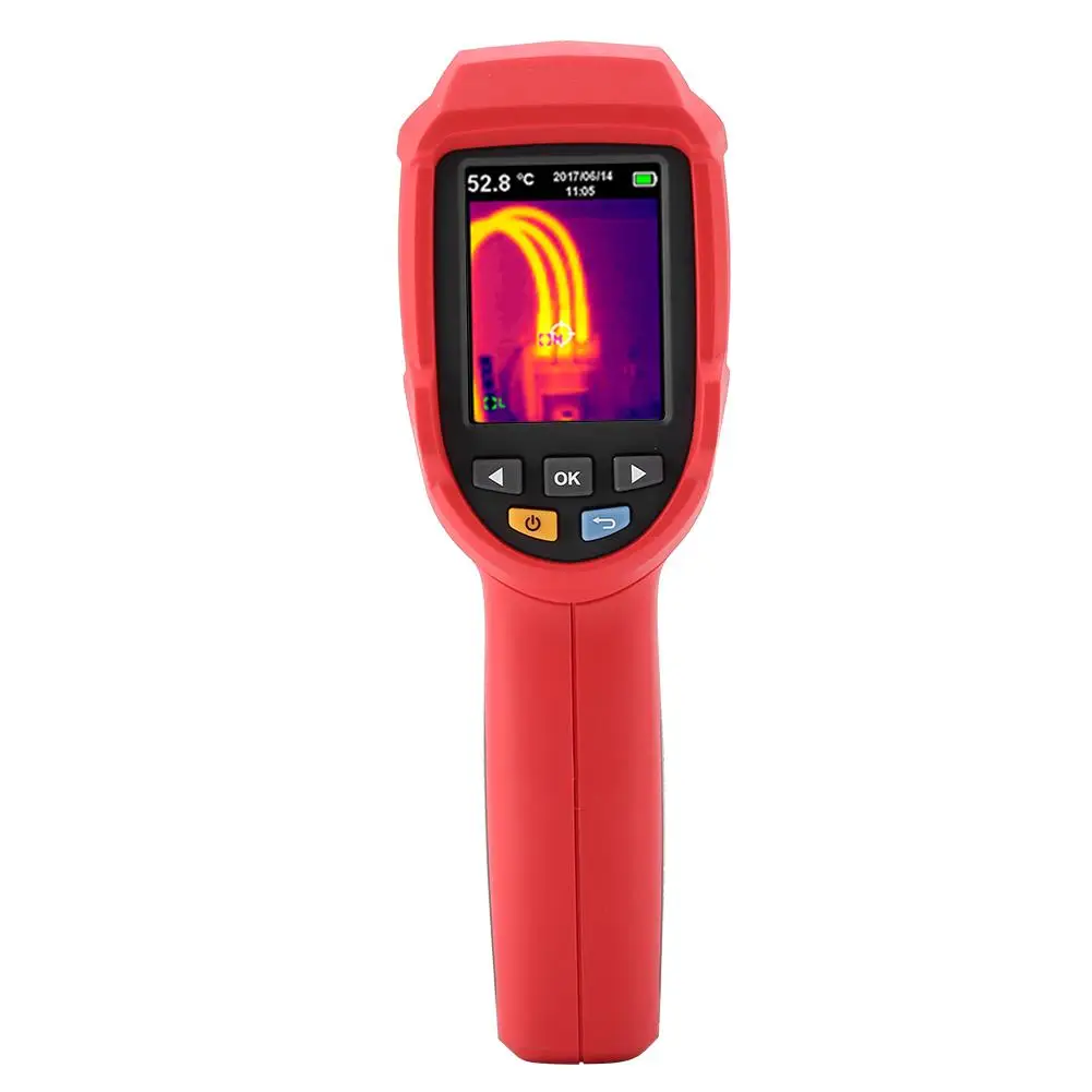 UNI-T UTi80 TFT LCD Display Dual Laser Infrared IR Laser Point Handheld Thermal Imaging Thermometer Imager -30C~400C Pyrometer
UNI-T UTi80 TFT LCD Display Dual Laser Infrared IR Laser Point Handheld Thermal Imaging Thermometer Imager -30C~400C Pyrometer