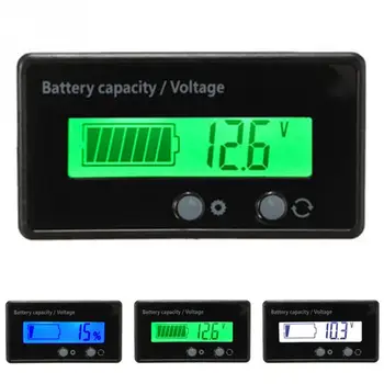 Gauge Buttons Voltage Meter Lithium Car Lead Acid Battery Backlit Universal Battery Capacity LCD Display Monitor Backlit Display
Gauge Buttons Voltage Meter Lithium Car Lead Acid Battery Backlit Universal Battery Capacity LCD Display Monitor Backlit Display