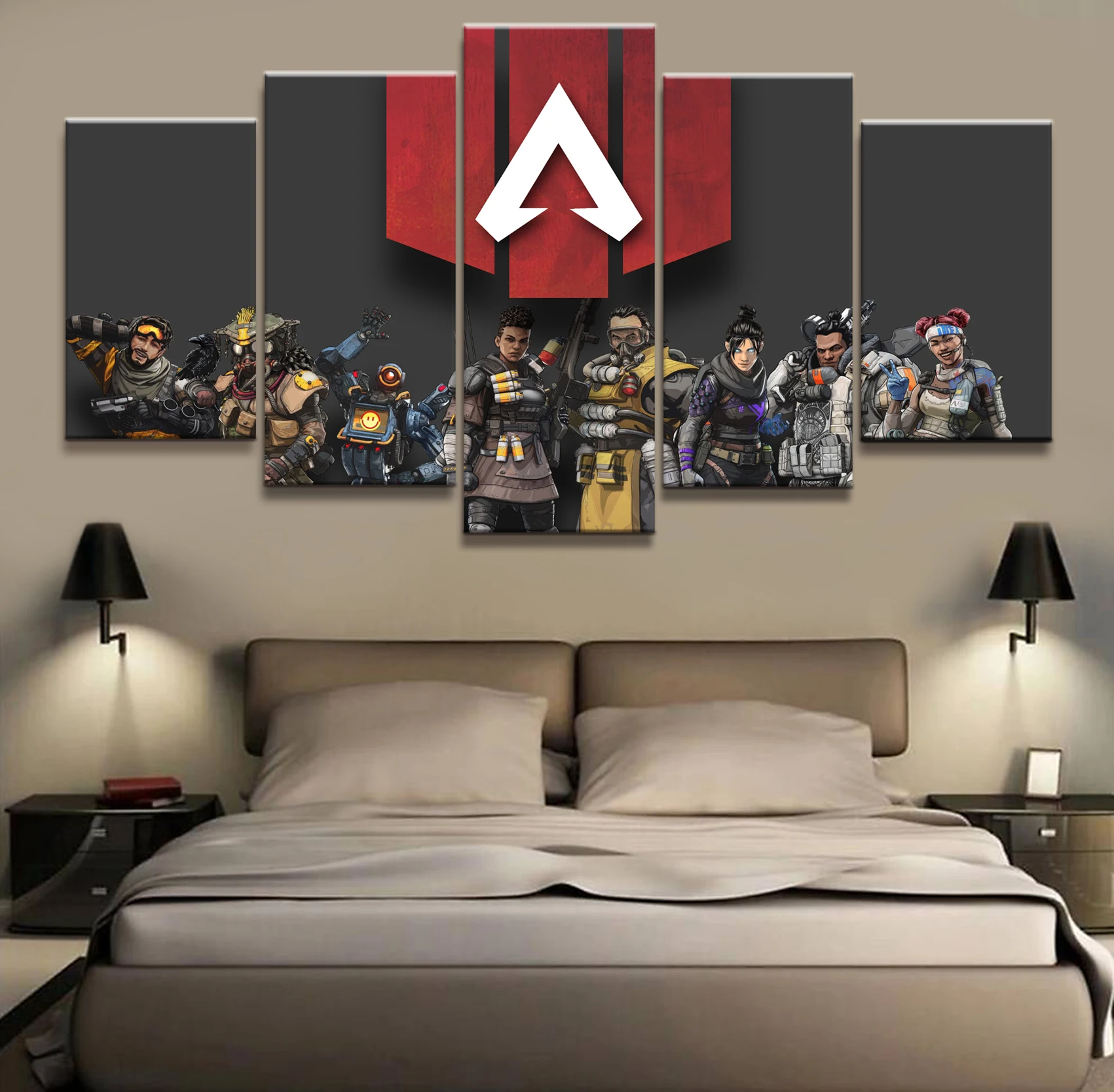 5 Piece Cartoon Pictures Artwork Apex Legends Game Poster Paintings Canvas Art for Home Decor Wall Art
5 Piece Cartoon Pictures Artwork Apex Legends Game Poster Paintings Canvas Art for Home Decor Wall Art