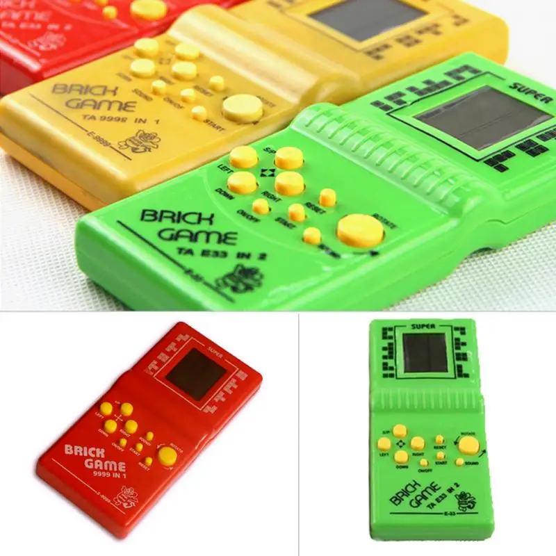 Mini Toys Kids Game Machine Classical Tetris Brick Game Handheld Game Machine For Children Best Gift fancy toy
Mini Toys Kids Game Machine Classical Tetris Brick Game Handheld Game Machine For Children Best Gift fancy toy