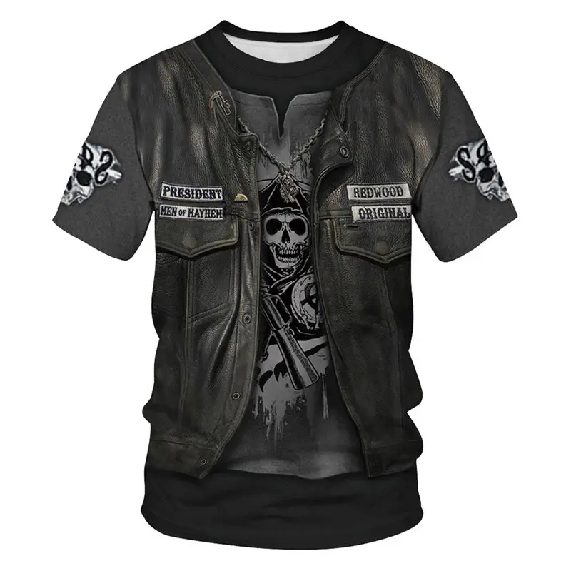 Women Harajuku T-shirts Plus Size Gothic Chic Punk Black Casual Loose Print Animal Skull Summer Streetwear Tops Female t shirt
Women Harajuku T-shirts Plus Size Gothic Chic Punk Black Casual Loose Print Animal Skull Summer Streetwear Tops Female t shirt