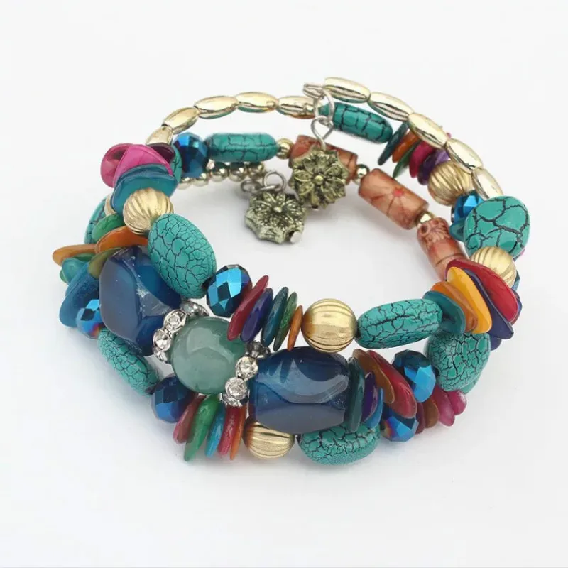 HayStarWay Natural Ethnic Bohemia Stone Beads Bracelet Charm Birthday Gift For Men Girl Women Fashion Jewelry
HayStarWay Natural Ethnic Bohemia Stone Beads Bracelet Charm Birthday Gift For Men Girl Women Fashion Jewelry