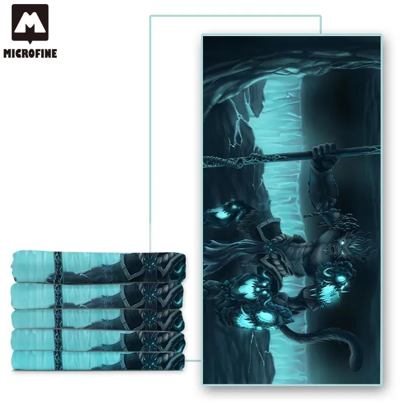 Microfine микрофибра пляжное полотенце абсорбирующие большие банные полотенца
