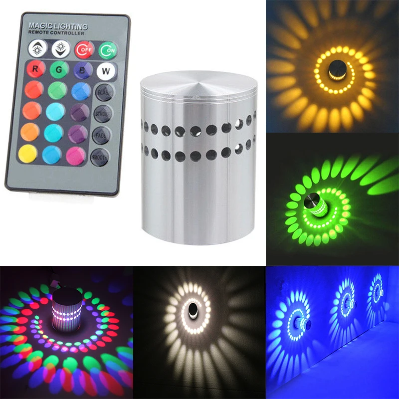 1 комплект 3 Вт RGB светильник лампа, спиральная потолочная настенная лампа, лампа для коридора, крыльца, лампа с дистанционным управлением
1 комплект 3 Вт RGB светильник лампа, спиральная потолочная настенная лампа, лампа для коридора, крыльца, лампа с дистанционным управлением