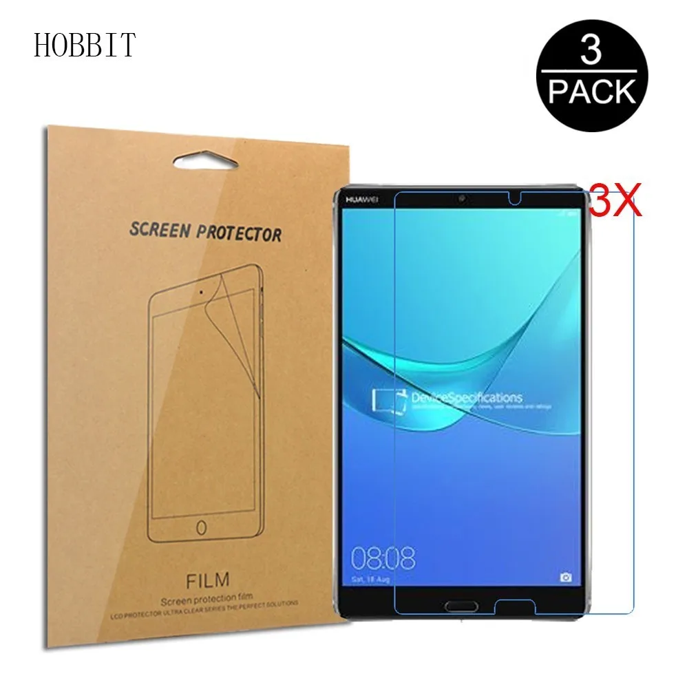 3Pack Clear PET Screen Protector for Huawei MediaPad M5 8 8.4inch Tablet LCD Scratch Proof Explosion-proof Screen Guard Film
3Pack Clear PET Screen Protector for Huawei MediaPad M5 8 8.4inch Tablet LCD Scratch Proof Explosion-proof Screen Guard Film