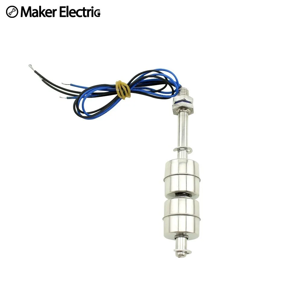 Water Level Sensor 220V Tank Liquid Water Level Sensor Stainless Steel Float Switch MK-SFS12010-2
Water Level Sensor 220V Tank Liquid Water Level Sensor Stainless Steel Float Switch MK-SFS12010-2