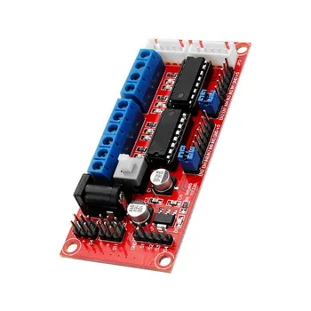 L293D 4WD DC Motor Dual H-bridge Drive Control Module For Arduino Smart Car Robot
L293D 4WD DC Motor Dual H-bridge Drive Control Module For Arduino Smart Car Robot