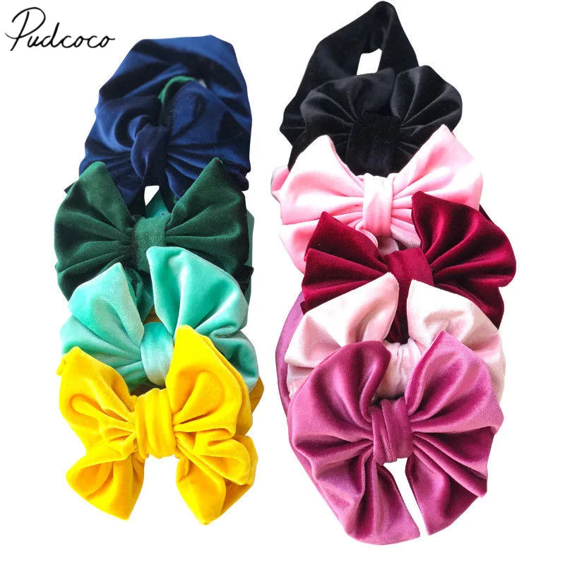 2018 Brand New Newborn Kids Velvet Headband Pleuche Elastic Bowknot Solid Cute Princess Hair Band Girls Flower Headwear Gifts
2018 Brand New Newborn Kids Velvet Headband Pleuche Elastic Bowknot Solid Cute Princess Hair Band Girls Flower Headwear Gifts