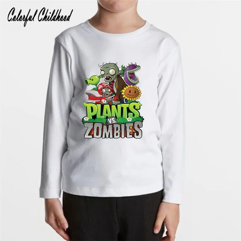 Kid Girls/boys T-shirts Plants Vs. Zombies Pattern Print Cotton Tee Student Simple Loose Autumn Spring Long Sleeve Tops 3-8yrs
Kid Girls/boys T-shirts Plants Vs. Zombies Pattern Print Cotton Tee Student Simple Loose Autumn Spring Long Sleeve Tops 3-8yrs