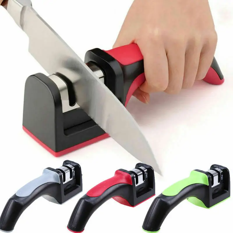 Kitchen Knife Sharpener Manual 2-Stage Knife Sharpening Tool With Anti Slip Bas Kitchen Gadgets Sharpening Stone
Kitchen Knife Sharpener Manual 2-Stage Knife Sharpening Tool With Anti Slip Bas Kitchen Gadgets Sharpening Stone