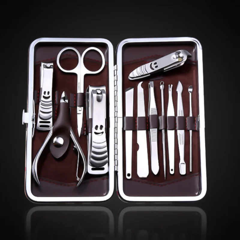 WiRinef 4/6/7/9/10/12 Pcs Nail Clipper Kit Nail Care Pedicure Scissor/Tweezer/Knife/Ear Pick,Utility Manicure Set Tools Case
WiRinef 4/6/7/9/10/12 Pcs Nail Clipper Kit Nail Care Pedicure Scissor/Tweezer/Knife/Ear Pick,Utility Manicure Set Tools Case