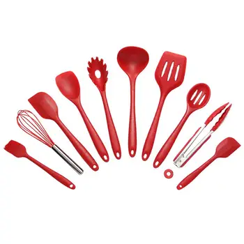 10 Pcs Nonstick Cookware Set Multifunction Silicone Cake Tool Kitchenware Suit Cooking Suit Kitchen Tools Set Kitchen Supplies
10 Pcs Nonstick Cookware Set Multifunction Silicone Cake Tool Kitchenware Suit Cooking Suit Kitchen Tools Set Kitchen Supplies