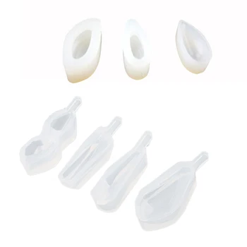 7 Pack transparent white Silicone Molds Diy Resin Jewelry Making Necklace Pendant Ring Pendant Casting Mould Craft Tool
7 Pack transparent white Silicone Molds Diy Resin Jewelry Making Necklace Pendant Ring Pendant Casting Mould Craft Tool