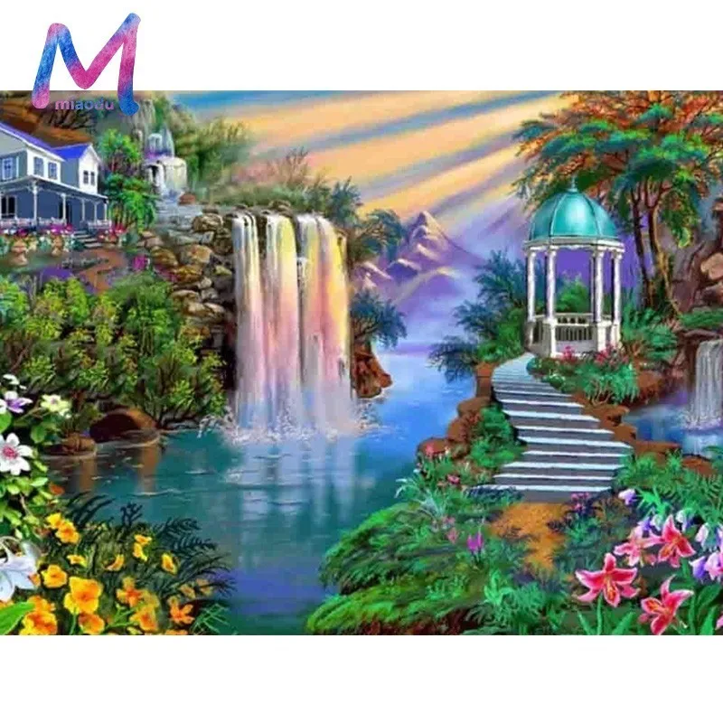 MIAODU 5D DIY Diamond Painting Full Square Waterfall Diamond Embroidery Sale Mosaic Landscape Picture Of Rhinestone Decor Home
MIAODU 5D DIY Diamond Painting Full Square Waterfall Diamond Embroidery Sale Mosaic Landscape Picture Of Rhinestone Decor Home