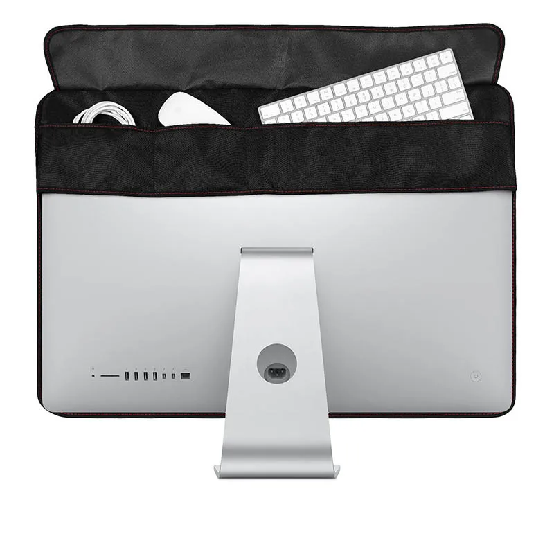 2 Styles 21 inch 27 inch Black Polyester Computer Monitor Dust Cover Protector with Inner Soft Lining LCD Screen
2 Styles 21 inch 27 inch Black Polyester Computer Monitor Dust Cover Protector with Inner Soft Lining LCD Screen
