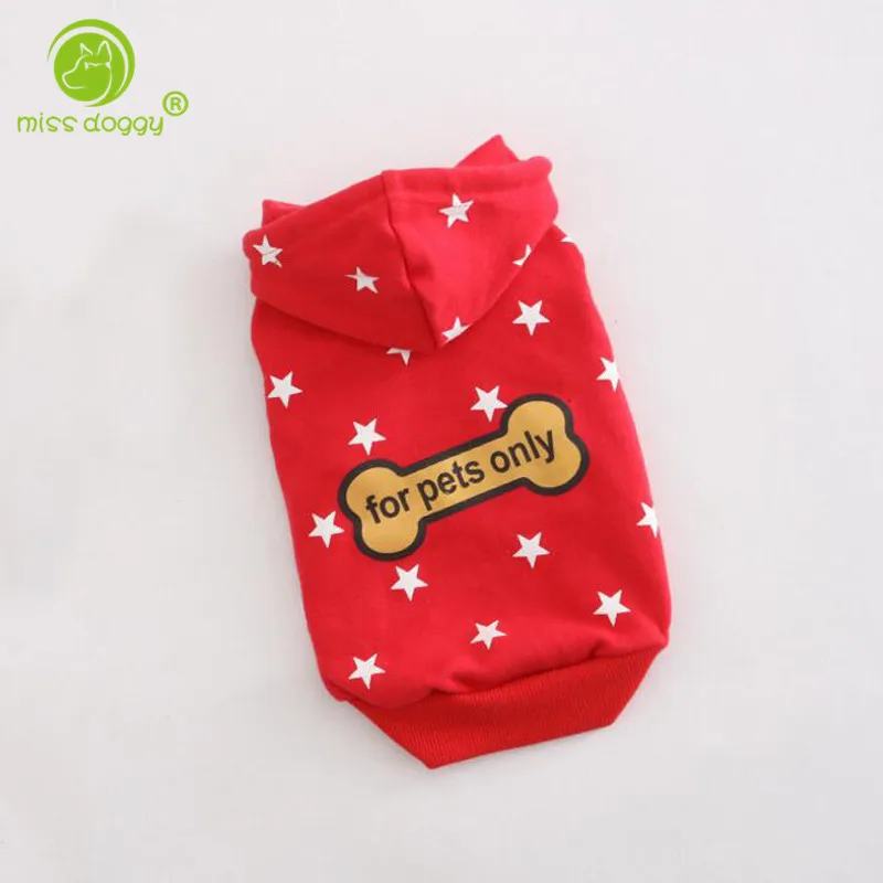 MISS DOGGY NEW Pet Clothes Dog Hoodies Spring Summer Leisure Dog Sweatshirts For Small Cat Large Dogs S to XXXL
MISS DOGGY NEW Pet Clothes Dog Hoodies Spring Summer Leisure Dog Sweatshirts For Small Cat Large Dogs S to XXXL