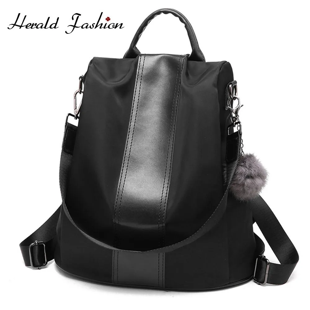 Herald Fashion Quality Vintage Backpacks Casual Leather Women Anti-theft Backpack Female Larger Capacity Travel Shoulder Bag Sac
Herald Fashion Quality Vintage Backpacks Casual Leather Women Anti-theft Backpack Female Larger Capacity Travel Shoulder Bag Sac