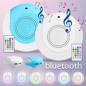 USB RGBW 9 Colors Wall lamp Night Light with Built-in Music Player and Remote Control for Living Room Bedroom 100-240V US Plug
USB RGBW 9 Colors Wall lamp Night Light with Built-in Music Player and Remote Control for Living Room Bedroom 100-240V US Plug