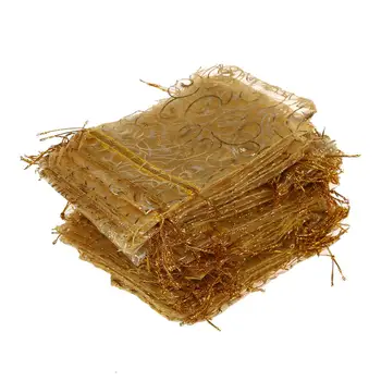 100pcs Champagne Eyelash Organza Drawstring Pouches Jewelry Party Wedding Favor Gift Bags 3.5"x4.3"
100pcs Champagne Eyelash Organza Drawstring Pouches Jewelry Party Wedding Favor Gift Bags 3.5"x4.3"