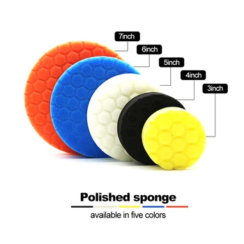 Car Buffing Sponge 5PCS 3/4/5/6 Inch Buffing Sponge Polishing Pad Kit Set for Car Polisher Buffer
Car Buffing Sponge 5PCS 3/4/5/6 Inch Buffing Sponge Polishing Pad Kit Set for Car Polisher Buffer